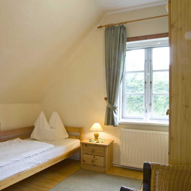 Foto des Einzelbettes im Ferienzimmer 2