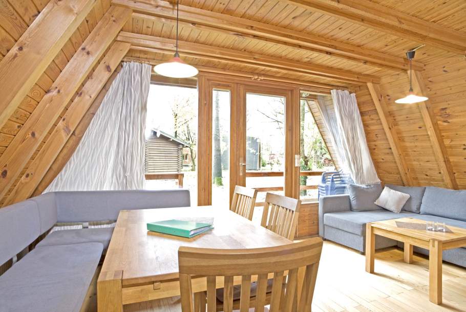 Foto von dem Wohn- und Essbereich in Ferienhaus 304