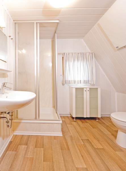 Foto von dem Duschbad im Nurdachhaus 312.