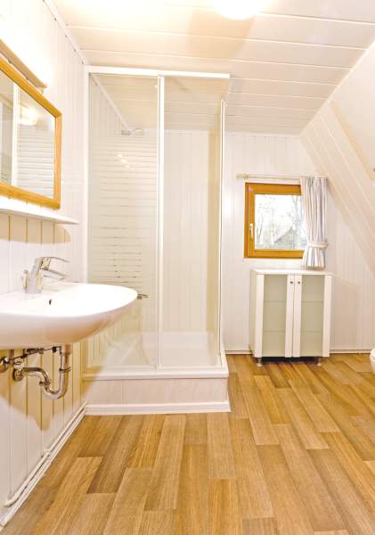 Foto von dem Duschbad im Nurdachhaus 313.