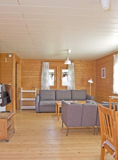 Foto von dem Wohnbereich im Ferienhaus 364.