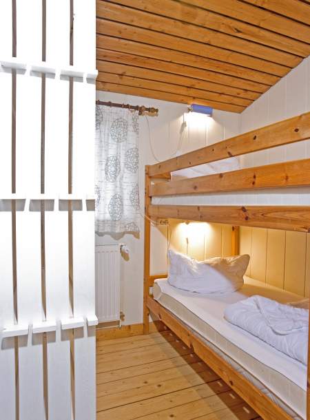 Foto von dem Etagenbett im Chalet 2