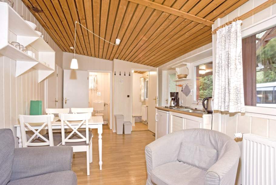 Foto von dem Wohnbereich im Chalet 2