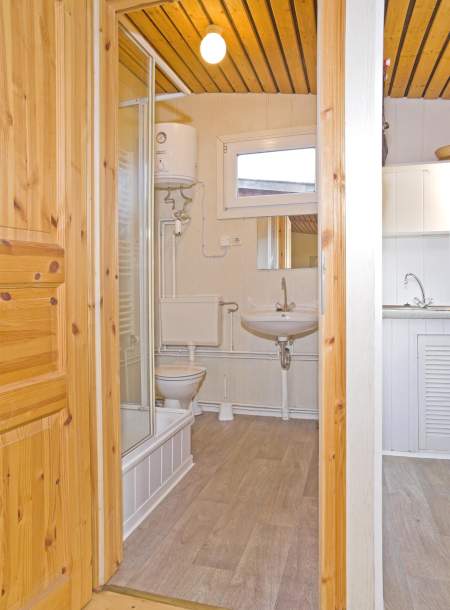 Foto von dem Badezimmer im Chalet 3