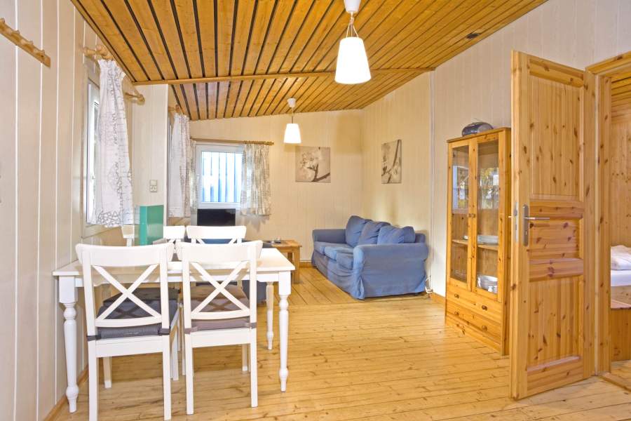 Foto von dem Wohn- und Essbereich im Chalet 3