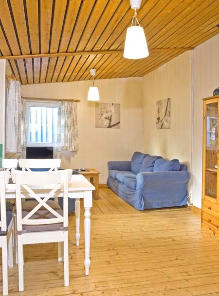 Foto von dem Wohnraum im Chalet 3