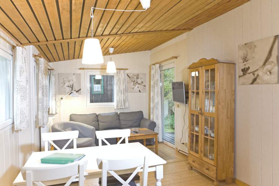 Foto von dem Wohnraum im Chalet 5