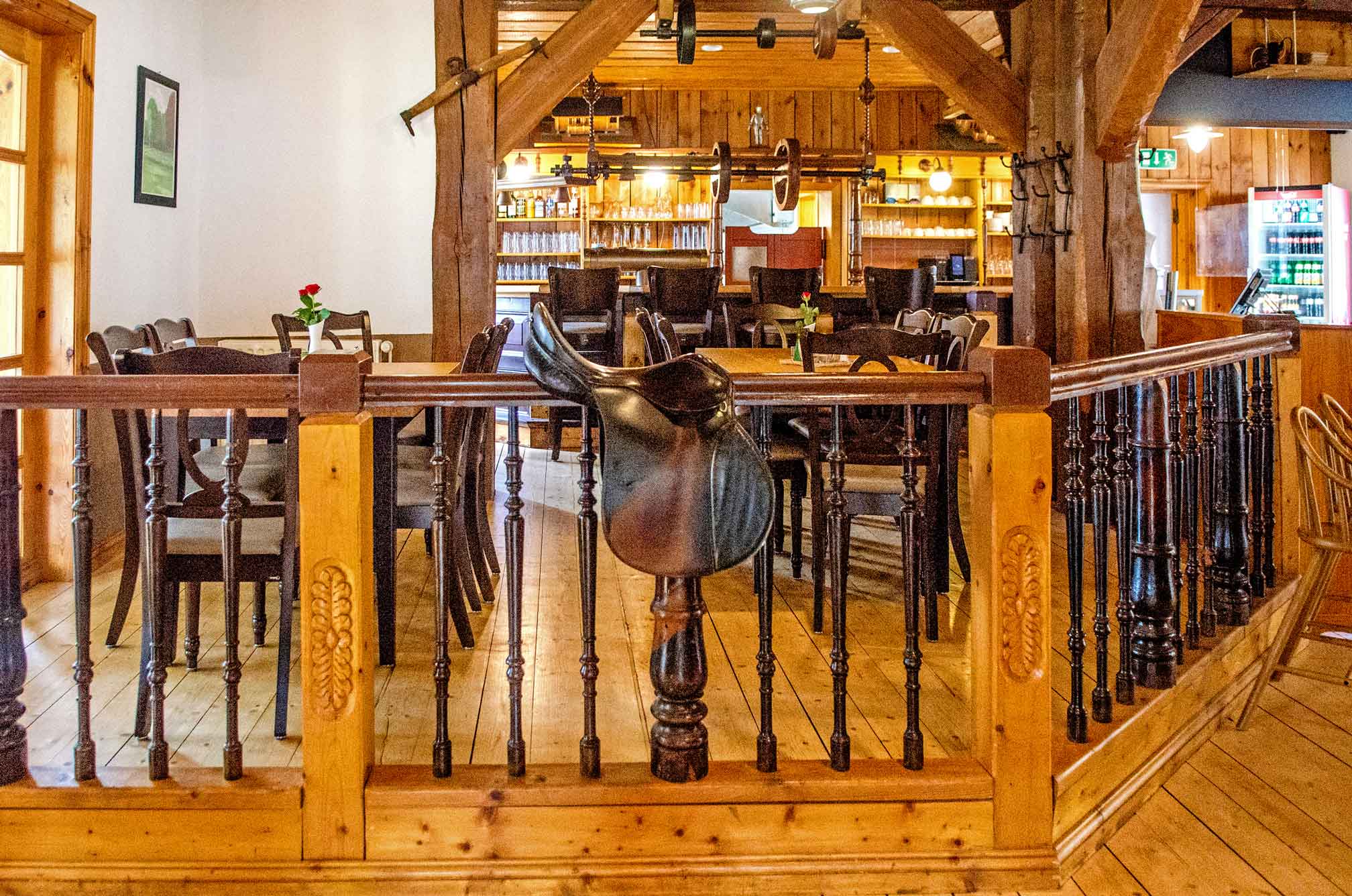 Foto des Innenbereichs vom Restaurant