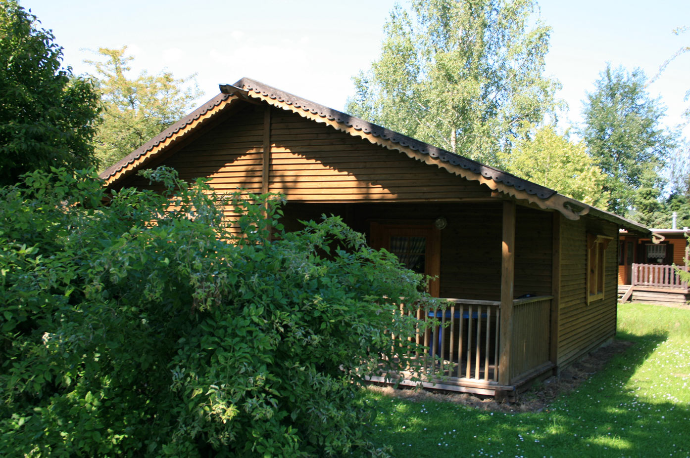 Außenansicht des Ferienhauses 364 im Ferienpark