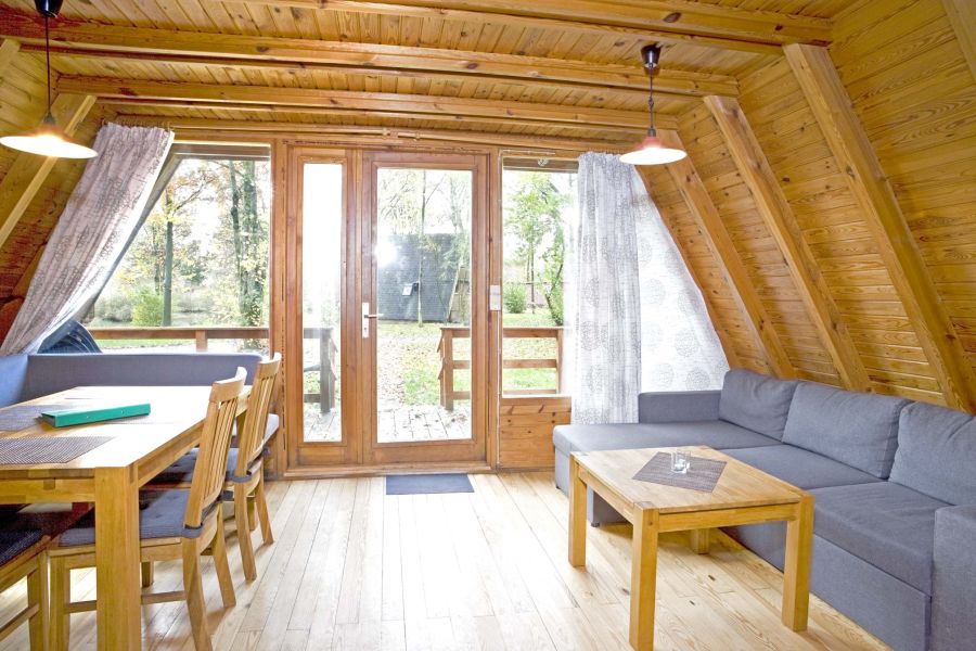 Foto von dem Wohnbereich im Nurdachhaus 303