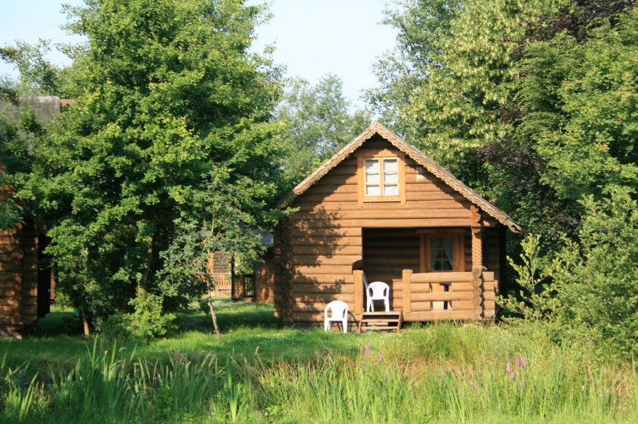 Foto von dem kleinen Blockhaus 342.