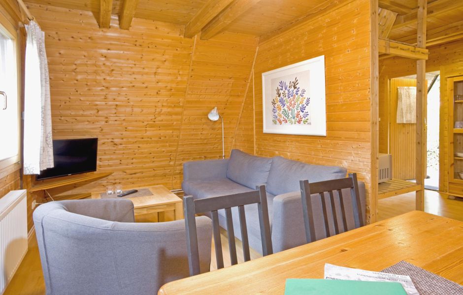 Foto von dem Wohnzimmer im Nurdachhaus 151