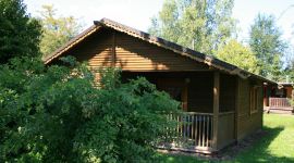Außenansicht des Ferienhauses 364 im Ferienpark
