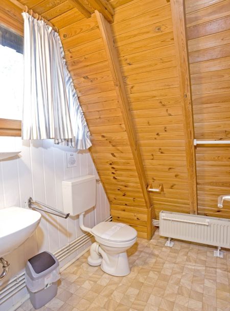 Foto von dem Bad im Nurdachhaus 337.