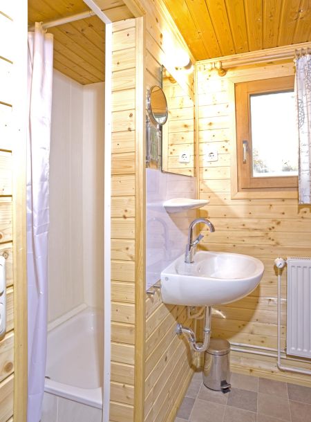 Foto von dem Duschbad im Ferienhaus 151