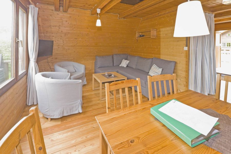 Foto von dem Wohnzimmer des Nurdachhauses 314.