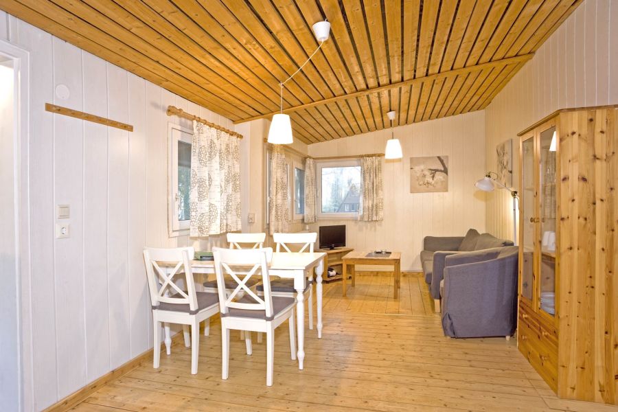 Foto von dem Wohn- uns Essbereich im Chalet 4