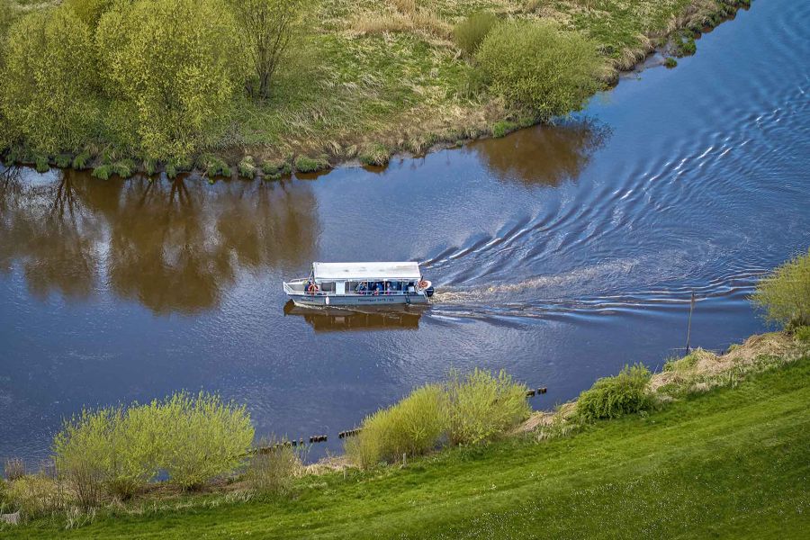 Mit dem Püttenhüpper die Oste und die Pütten erkunden - nur auf dem Geesthof