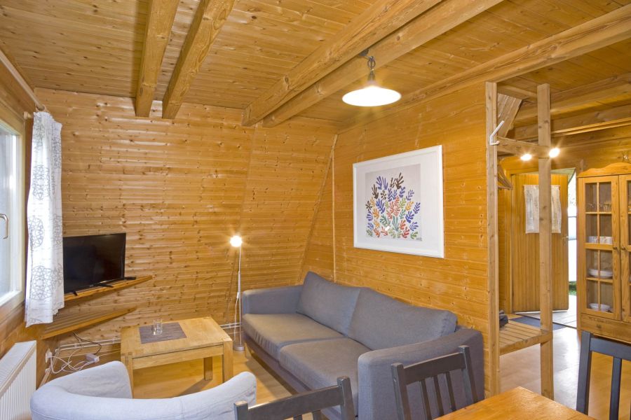 Foto von dem Wohnbereich im Ferienhaus 150