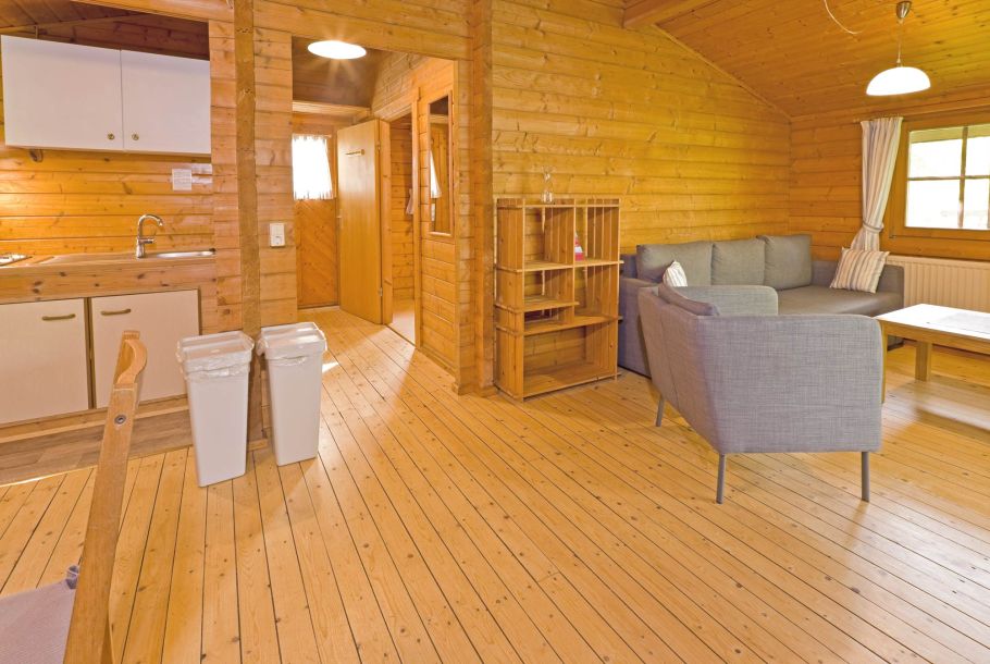 Foto von dem Wohn- und Küchenbereich im Ferienhaus 361.