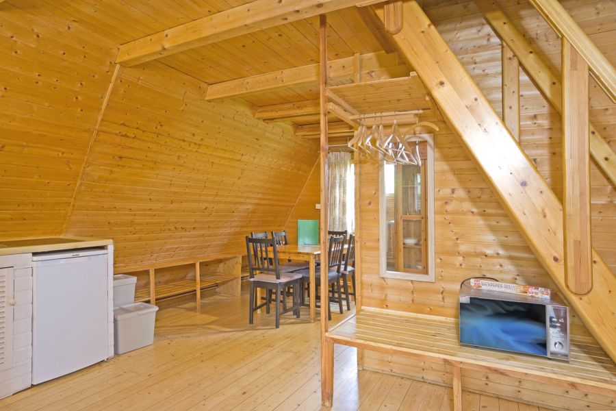 Foto von dem Eingangsbereich im Nurdachhaus 152