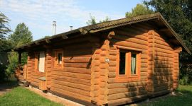Außenansicht des Ferienhauses 324 im Ferienpark