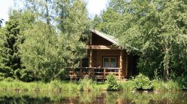 Außenansicht des Ferienhauses 330 im Ferienpark