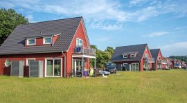 Außenansicht der Ferienwohnung 415 am Geestsee