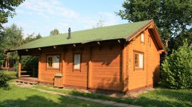 Außenansicht des Ferienhauses 326 im Ferienpark